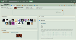 Desktop Screenshot of out-hell-f.deviantart.com