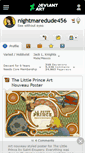 Mobile Screenshot of nightmaredude456.deviantart.com