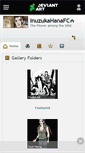 Mobile Screenshot of inuzukahanafc.deviantart.com