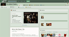 Desktop Screenshot of fire-nation-freaks.deviantart.com