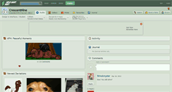 Desktop Screenshot of crescentnine.deviantart.com