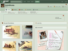 Tablet Screenshot of ominidicarta.deviantart.com