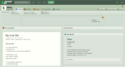 Desktop Screenshot of lilikaz.deviantart.com