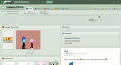 Desktop Screenshot of kisasakuloveclub.deviantart.com