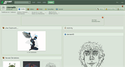 Desktop Screenshot of cionnaith.deviantart.com