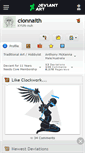 Mobile Screenshot of cionnaith.deviantart.com