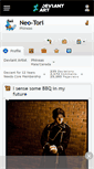 Mobile Screenshot of neo-tori.deviantart.com