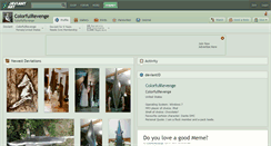 Desktop Screenshot of colorfulrevenge.deviantart.com