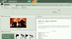 Desktop Screenshot of hibakuska.deviantart.com