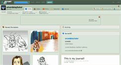 Desktop Screenshot of amandakaybaker.deviantart.com
