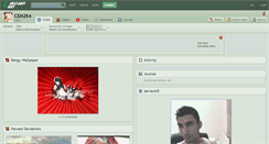 Desktop Screenshot of cem2k4.deviantart.com