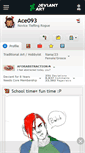 Mobile Screenshot of ace093.deviantart.com