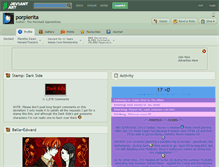 Tablet Screenshot of porpierita.deviantart.com