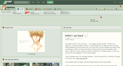 Desktop Screenshot of kanariya.deviantart.com