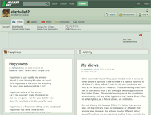 Tablet Screenshot of oilerholic19.deviantart.com