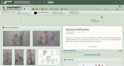 Desktop Screenshot of crazyfangirl01.deviantart.com