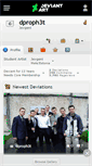 Mobile Screenshot of dproph3t.deviantart.com