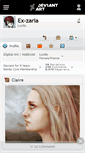 Mobile Screenshot of ex-zaria.deviantart.com