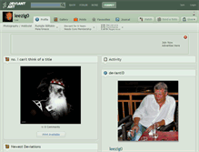 Tablet Screenshot of leezig0.deviantart.com