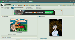 Desktop Screenshot of grim-heaper.deviantart.com