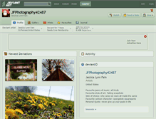 Tablet Screenshot of jfphotography42487.deviantart.com