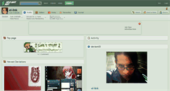 Desktop Screenshot of el-link.deviantart.com