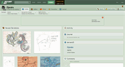 Desktop Screenshot of eiprahs.deviantart.com