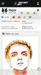 Mobile Screenshot of mapos.deviantart.com