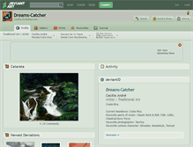 Tablet Screenshot of dreams-catcher.deviantart.com