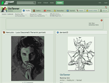 Tablet Screenshot of giotanner.deviantart.com