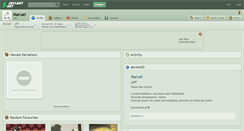 Desktop Screenshot of maruel.deviantart.com