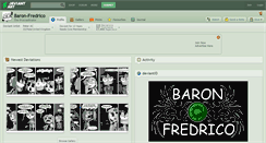 Desktop Screenshot of baron-fredrico.deviantart.com