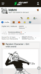 Mobile Screenshot of kidichi.deviantart.com