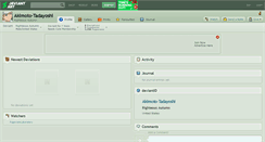Desktop Screenshot of akimoto-tadayoshi.deviantart.com