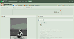 Desktop Screenshot of peppersghost.deviantart.com