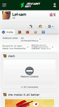 Mobile Screenshot of lei-sam.deviantart.com
