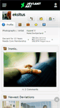 Mobile Screenshot of eksitus.deviantart.com