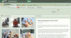 Desktop Screenshot of owl-feather.deviantart.com