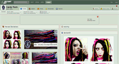 Desktop Screenshot of candy-toxin.deviantart.com