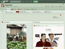 Tablet Screenshot of prayergirl1.deviantart.com