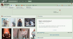 Desktop Screenshot of g0n7al0.deviantart.com