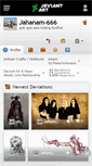 Mobile Screenshot of jahanam-666.deviantart.com