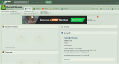 Desktop Screenshot of hypnotic-dreams.deviantart.com