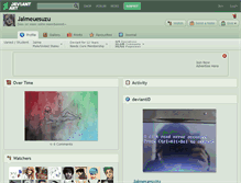 Tablet Screenshot of jaimeuesuzu.deviantart.com