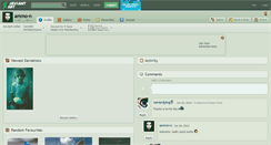 Desktop Screenshot of ammo-n.deviantart.com