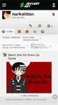 Mobile Screenshot of marikskitten.deviantart.com