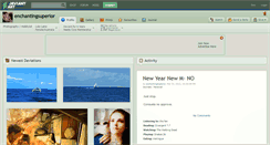 Desktop Screenshot of enchantingsuperior.deviantart.com