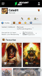 Mobile Screenshot of caladril.deviantart.com