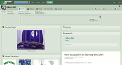 Desktop Screenshot of kiken-girl.deviantart.com