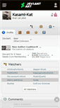 Mobile Screenshot of kasami-kat.deviantart.com